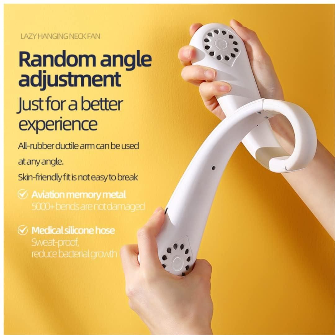 ππ¨π«ππππ₯π ππππ€ π
ππ§, Hands Free Wearable Bladeless Fan, Ultra Light Rechargeable Mini USB Fan for Travel/Home/Office, 3 Speeds