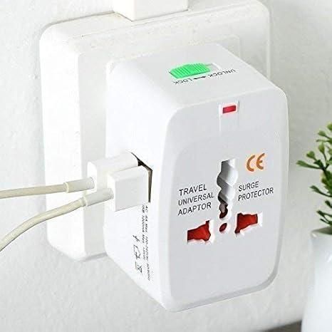 𝐖𝐨𝐫𝐥𝐝𝐰𝐢𝐝𝐞 𝐓𝐫𝐚𝐯𝐞𝐥 𝐀𝐝𝐚𝐩𝐭𝐞𝐫 with Built in Dual USB Charger Ports